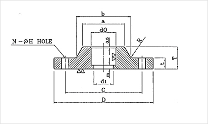 SOLDER-BRAZING-SOLID-FLANGE